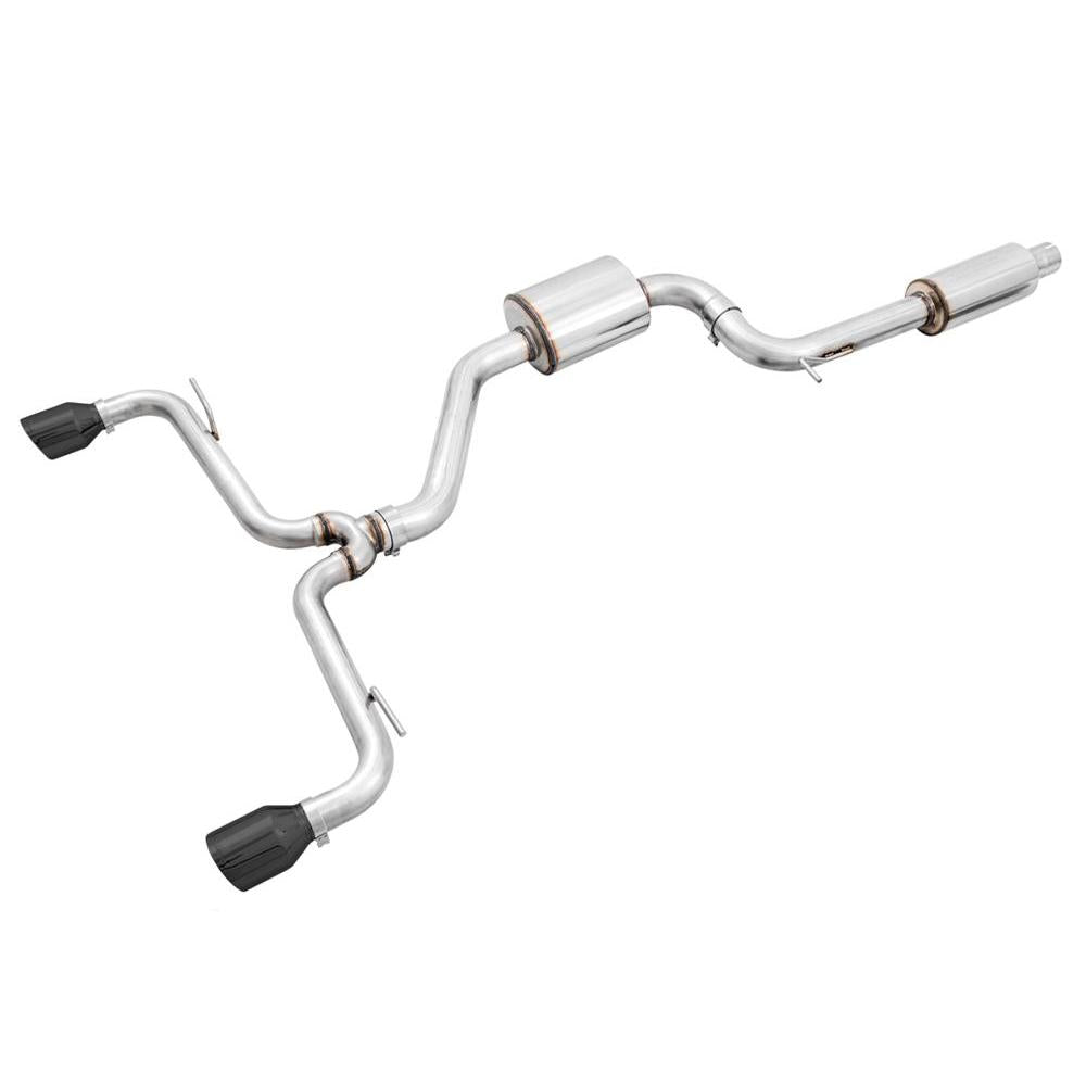 AWE VW MK7 GTI Touring Edition Exhaust - Diamond Black Tips